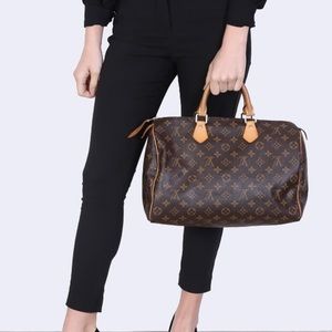 AUTHENTIC Louis Vuitton Speedy 35 Handbag